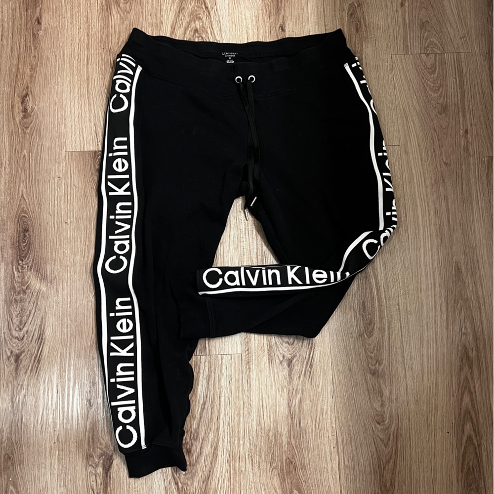 Calvin Klein Black Performance Pants